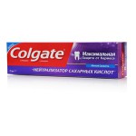 Зубная паста, Colgate (Колгейт) 75 мл максимальная защита от кариеса + нейтрализатор сахарных кислот мятная свежесть