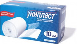 Лейкопластырь Унипласт на нетканой основе р. 10смх500см 1 шт.