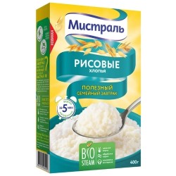 Хлопья, Мистраль 400 г рисовые